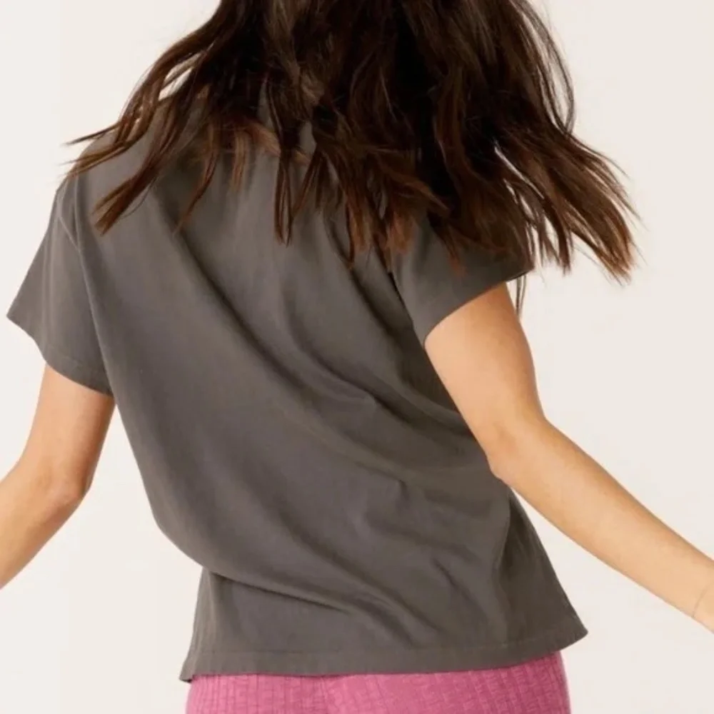 DAYDREAMER Good Times Bad Times Leopard Vintage Style Tour Crop T-Shirt - Picture 6 of 6